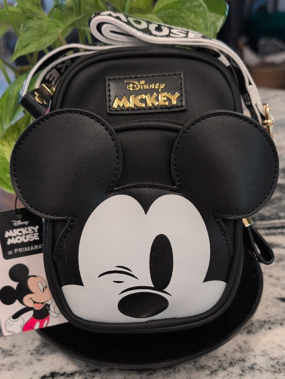 Disney Mickey Mouse 3D Ears Mini Crossbody Cellphone Primark Bag
